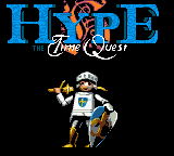 Hype - The Time Quest Title Screen